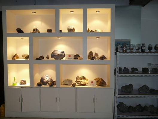 礦石樣品展示